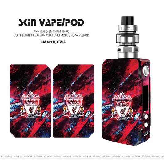 Dán Skin Vape Hình Liverpool | D_TT27A