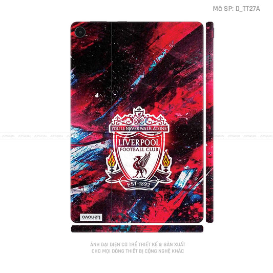 Dán Skin Máy Tính Bảng Lenovo Pad Series Hình CLB Liverpool | D_TT27A