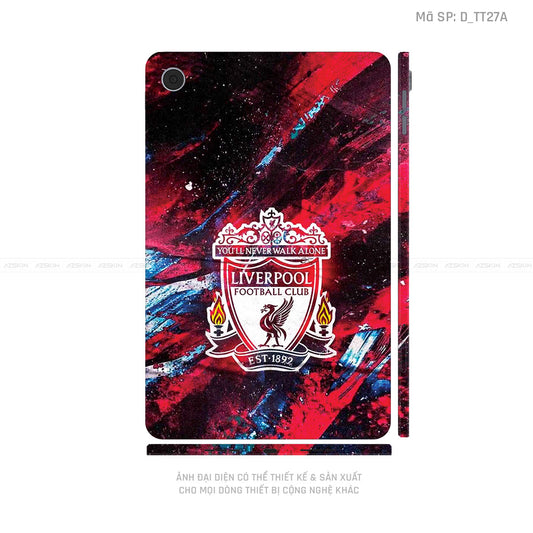 Dán Skin Máy Tính Bảng Oppo Pad Series Hình CLB Liverpool | D_TT27A