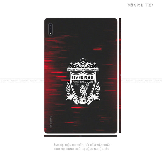 Dán Skin Galaxy Tab S8 Series Hình Liverpool | D_TT27