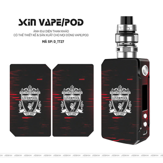 Dán Skin Vape Hình Liverpool | D_TT27