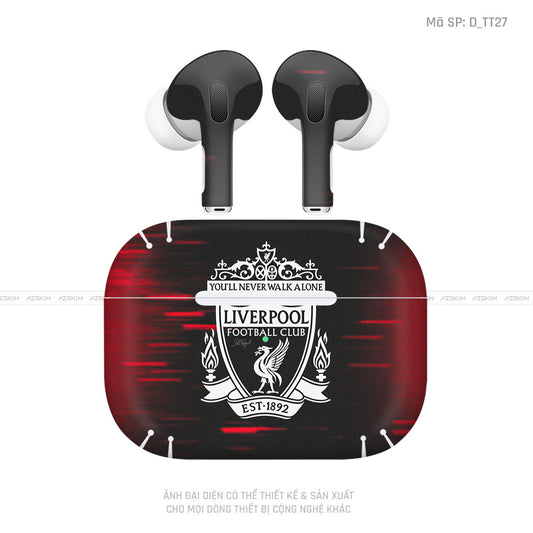 Dán Skin Tai Nghe Airpod 3 Hình Liverpool | D_TT27