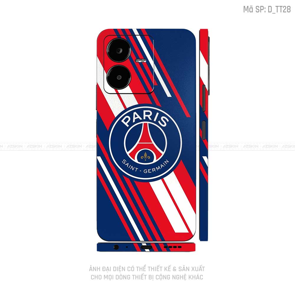 Dán Skin Vivo Y Series Hình Paris Saint-Germain | D_TT28