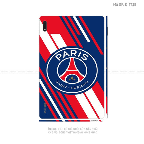 Dán Skin Galaxy Tab S8 Series Hình Paris Saint Germain | D_TT28