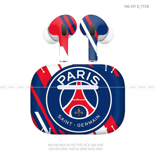 Dán Skin Tai Nghe Airpod 3 Hình PSG | D_TT28