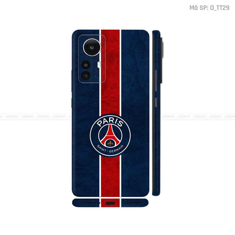 Dán Skin Xiaomi 12 Series Hình CLB Bóng Đá | D_TT29