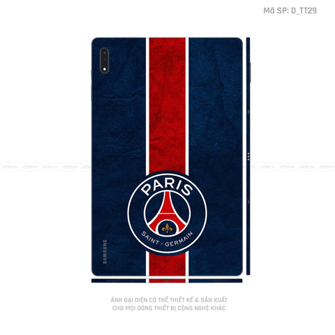 Dán Skin Galaxy Tab S8 Series Hình Paris Saint Germain | D_TT29