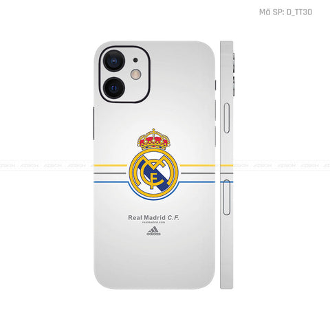 Dán Skin IPhone 12 Series Hình Real Madrid | D_TT30