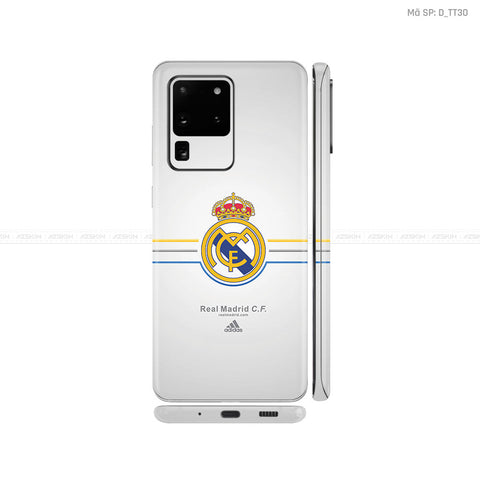 Dán Skin Galaxy S20 Series Hình Thể Thao Real Madrid | D_TT30