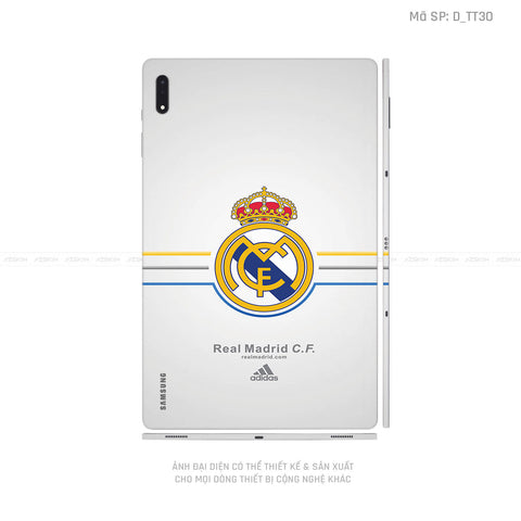Dán Skin Galaxy Tab S9 Series Hình CLB Real Madrid | D_TT30