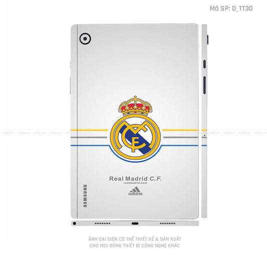 Dán Skin Galaxy Tab A Series Hình Real Madrid | D_TT30
