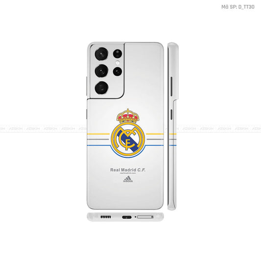Dán Skin Real Madrid Cho Galaxy S21 Series| D_TT30