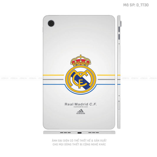 Dán Skin Máy Tính Bảng Oppo Pad Series Hình CLB Real Madrid | D_TT30