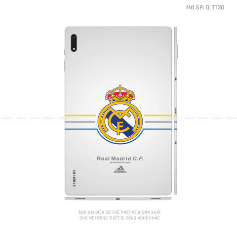 Dán Skin Galaxy Tab S8 Series Hình Real Madrid | D_TT30