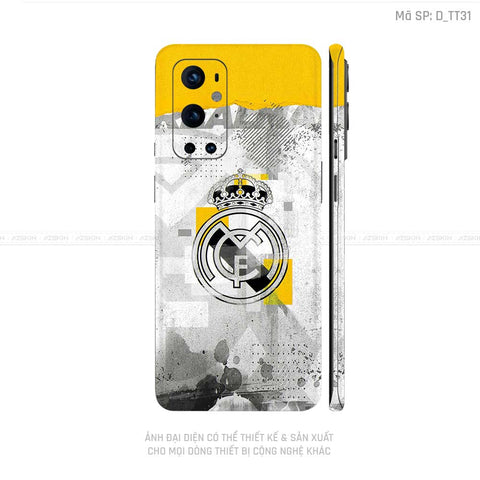 Dán Skin Oneplus 8/9 Series Hình Real Madrid | D_TT31