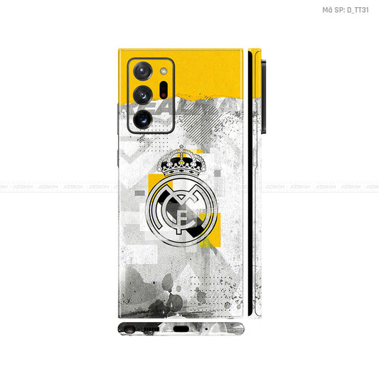 Dán Skin Galaxy Note 20 Series Hình Thể Thao Real Madrid | D_TT31