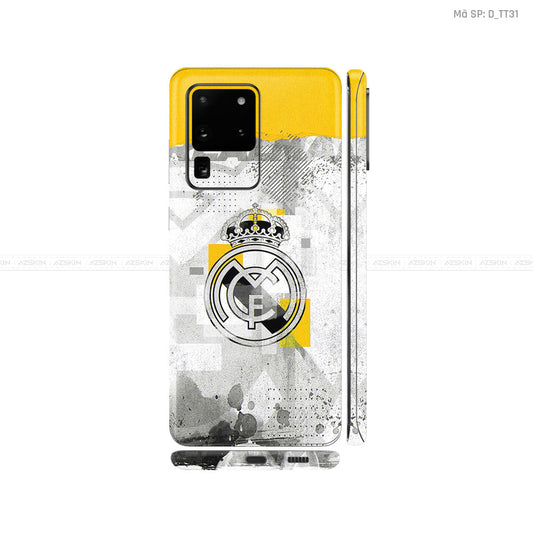 Dán Skin Galaxy S20 Series Hình Thể Thao Real Madrid | D_TT31