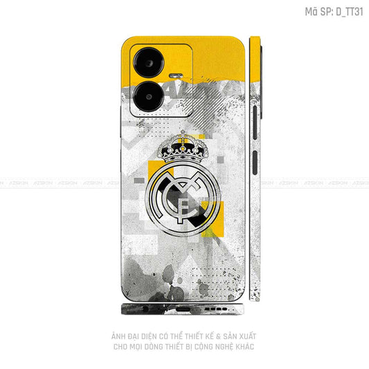 Dán Skin Vivo Y Series Hình Real Madrid | D_TT31