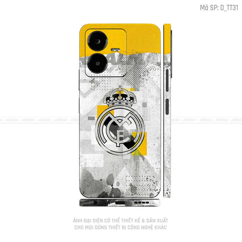 Dán Skin Vivo Y Series Hình Real Madrid | D_TT31