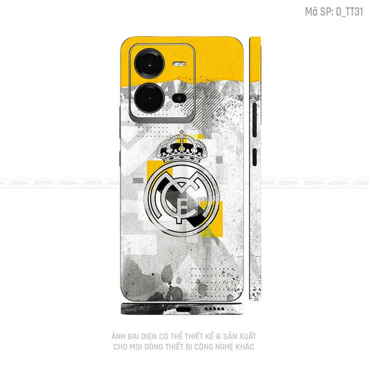 Dán Skin Vivo V Series Hình Real Madrid  | D_TT31