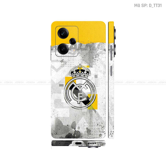 Dán Skin Xiaomi Redmi Note 12 Series Hình CLB Bóng Đá | D_TT31
