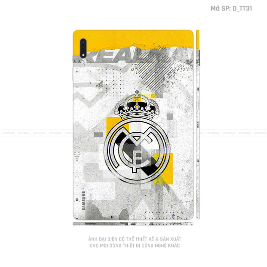 Dán Skin Galaxy Tab S9 Series Hình CLB Real Madrid | D_TT31