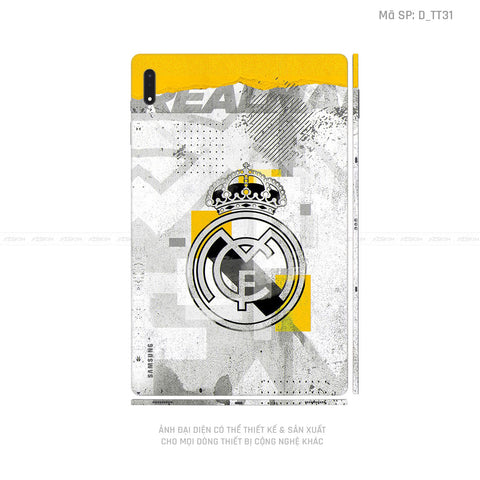 Dán Skin Galaxy Tab S9 Series Hình CLB Real Madrid | D_TT31