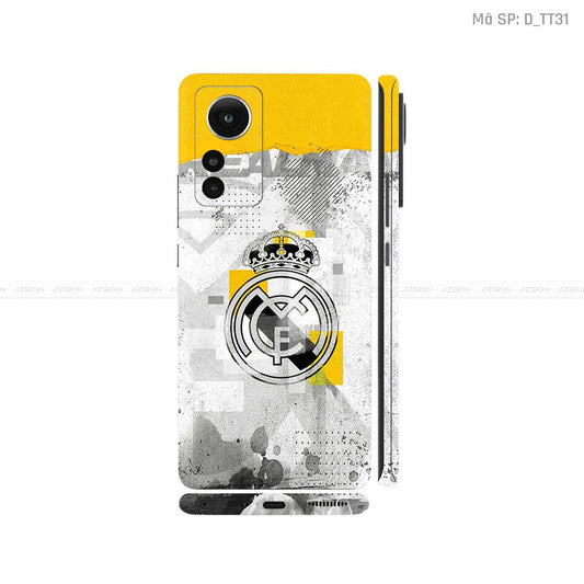 Dán Skin Xiaomi 12 Series Hình CLB Bóng Đá | D_TT31
