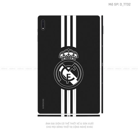 Dán Skin Galaxy Tab S8 Series Hình Real Madrid | D_TT32