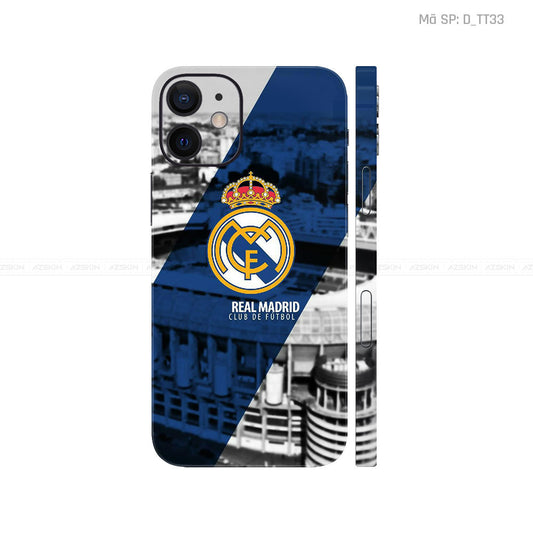 Dán Skin IPhone 12 Series Hình Real Madrid | D_TT33