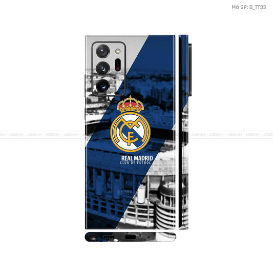 Dán Skin Galaxy Note 20 Series Hình Thể Thao Real Madrid | D_TT33