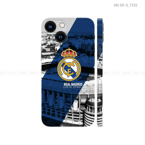 Dán Skin IPhone 13 Series Hình Real Madrid | D_TT33