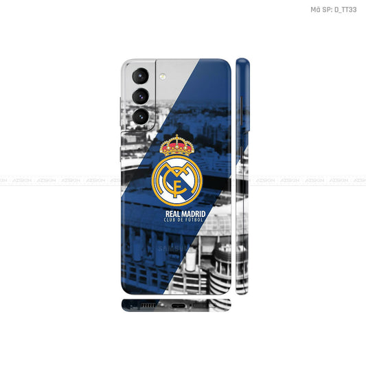 Dán Skin Real Madrid Cho Galaxy S21 Series| D_TT33