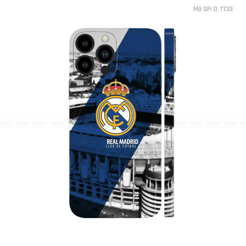 Dán Skin IPhone 13 Series Hình Real Madrid | D_TT33