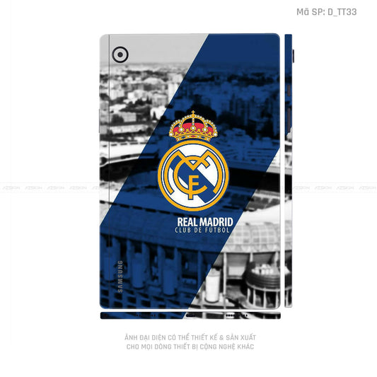 Dán Skin Galaxy Tab A Series Hình Real Madrid | D_TT33