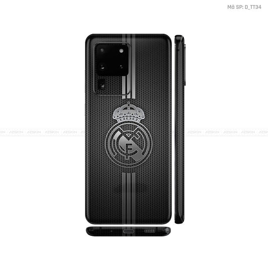 Dán Skin Galaxy S20 Series Hình Thể Thao Real Madrid | D_TT34