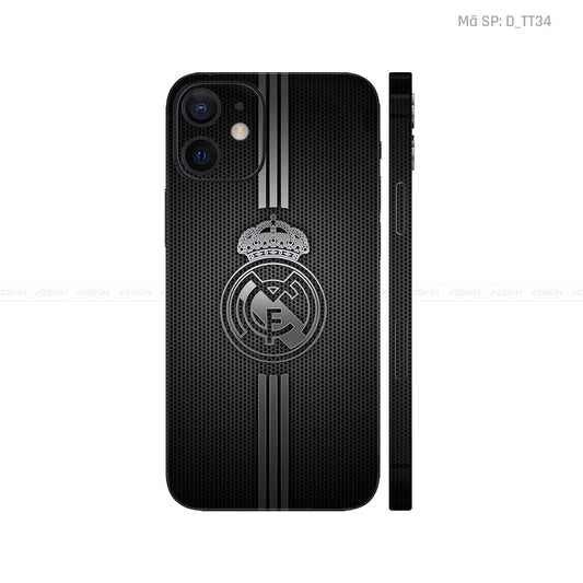 Dán Skin IPhone 12 Series Hình Real Madrid | D_TT34