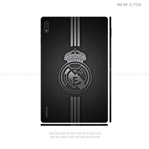 Dán Skin Galaxy Tab S8 Series Hình Real Madrid | D_TT34