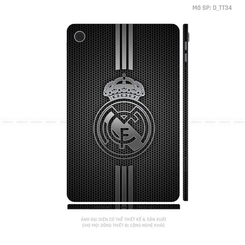 Dán Skin Máy Tính Bảng Oppo Pad Series Hình CLB Real Madrid | D_TT34