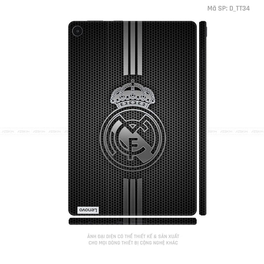 Dán Skin Máy Tính Bảng Lenovo Pad Series Hình CLB Real Madrid | D_TT34