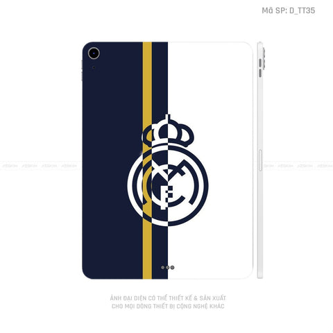 Dán Skin IPad Mini Series Hình CLB Real Madrid | D_TT35
