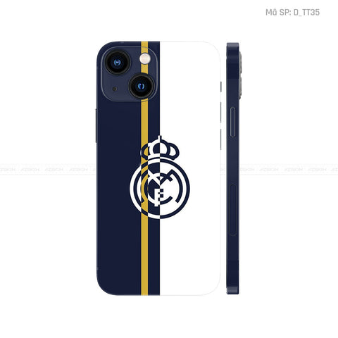 Dán Skin IPhone 13 Series Hình Real Madrid | D_TT35