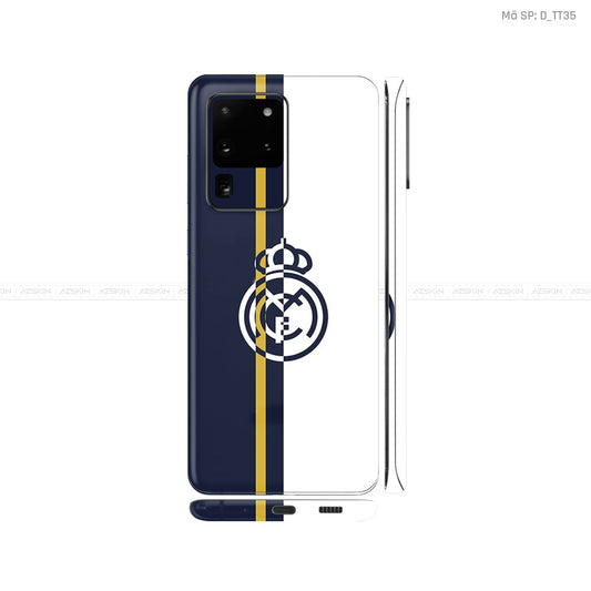 Dán Skin Galaxy S20 Series Hình Thể Thao Real Madrid | D_TT35
