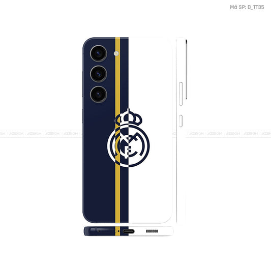 Dán Skin Galaxy S23 Series Hình Real Madrid | D_TT35