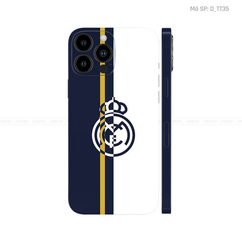 Dán Skin IPhone 13 Series Hình Real Madrid | D_TT35