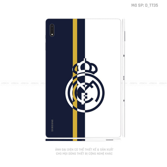 Dán Skin Galaxy Tab S9 Series Hình CLB Real Madrid | D_TT35