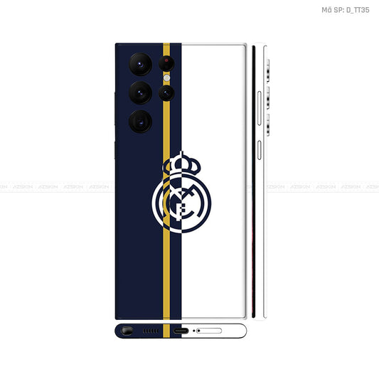 Dán Skin Galaxy S22 Series Hình Real Madrid | D_TT35