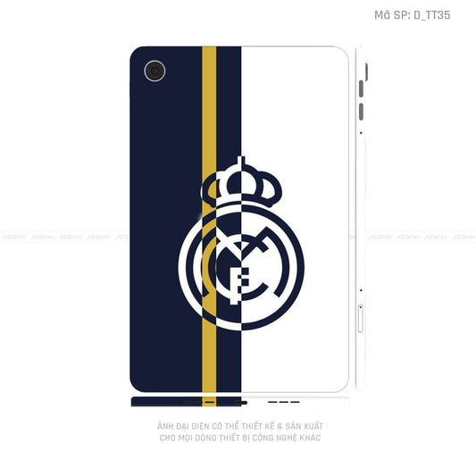 Dán Skin Máy Tính Bảng Oppo Pad Series Hình CLB Real Madrid | D_TT35