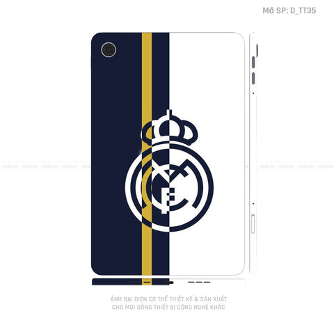 Dán Skin Máy Tính Bảng Oppo Pad Series Hình CLB Real Madrid | D_TT35