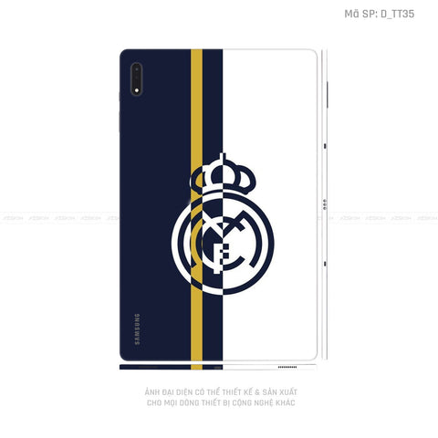 Dán Skin Galaxy Tab S8 Series Hình Real Madrid | D_TT35